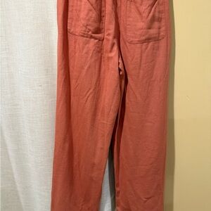 Old Navy Women's Wide Leg Pants - Rust